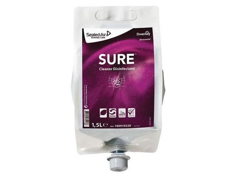 Rengöring SURE Cleaner Disinfect. 1,5L