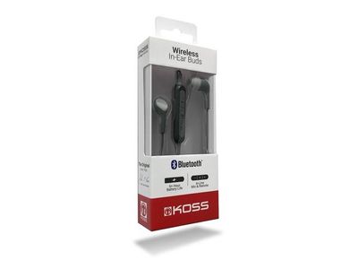 Hörlur+Mic KOSS BT115i In-Ear svart