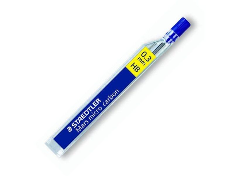 Reservstift STAEDTLER 0,3mm HB 12/fp