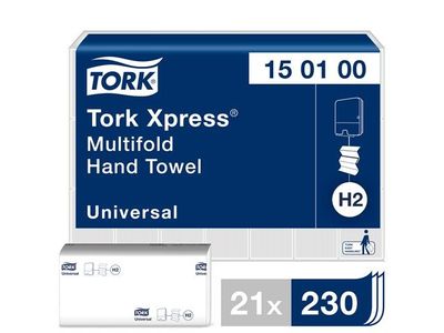 Handduk TORK Uni H2 Xpress 4830/fp