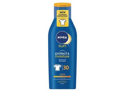 Solskydd NIVEA Protect&Moisture 30 200ml