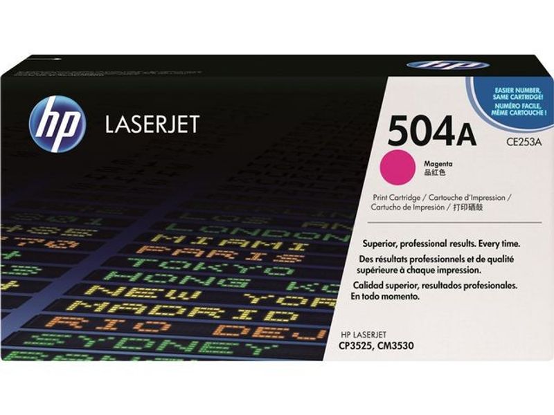 Toner HP CE253A 504A 7K magenta