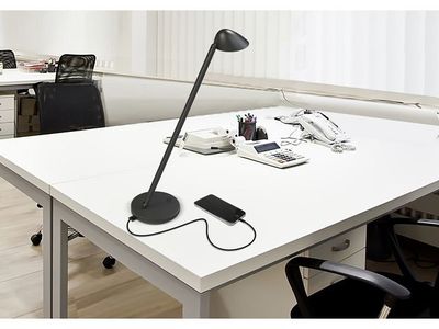 Lampa UNILUX Jack LED svart