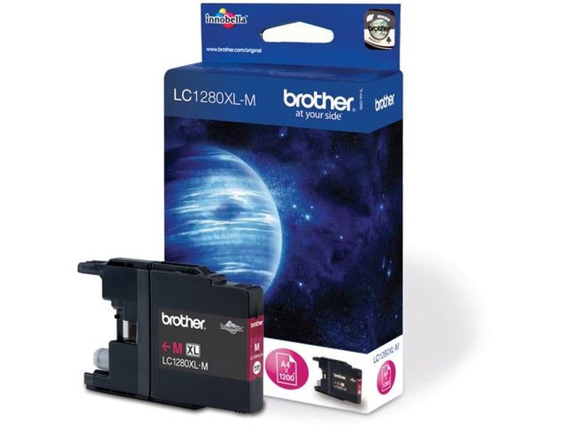 Bläckpatron BROTHER LC1280XLM magenta