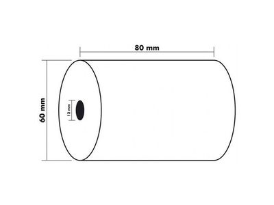 Thermorulle bisf.fri 80x56x12mm 44m