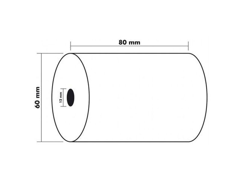 Thermorulle bisf.fri 80x56x12mm 44m