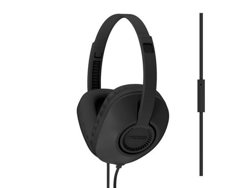 Hörlur+Mic KOSS UR23i On-Ear svart