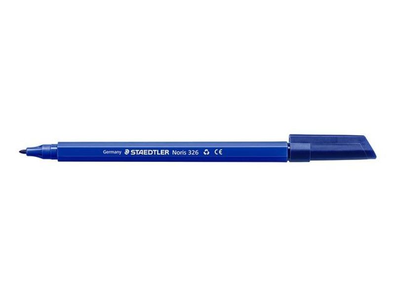 Fiberpenna STAEDTLER 326 1mm blå