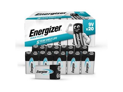 Batteri ENERGIZER Max Plus E 9V 20/fp