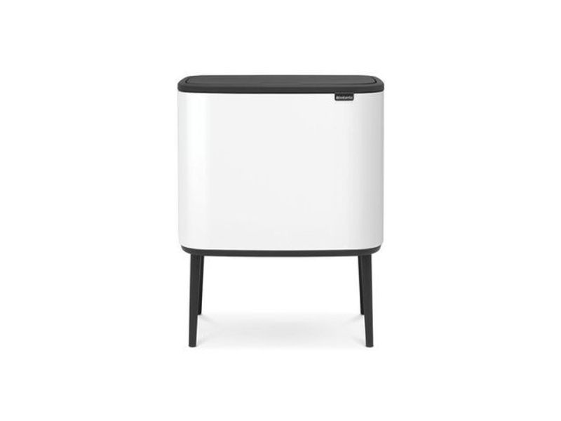 Papperskorg BRABANTIA Bo Touch 36L vit