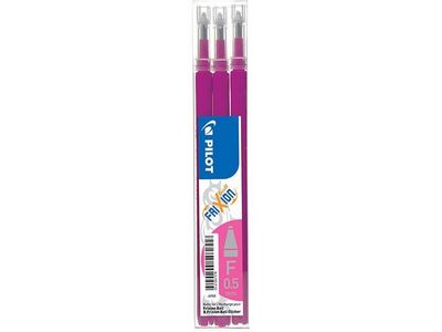 Refill PILOT Frixion 0,5mm rosa 3/fp