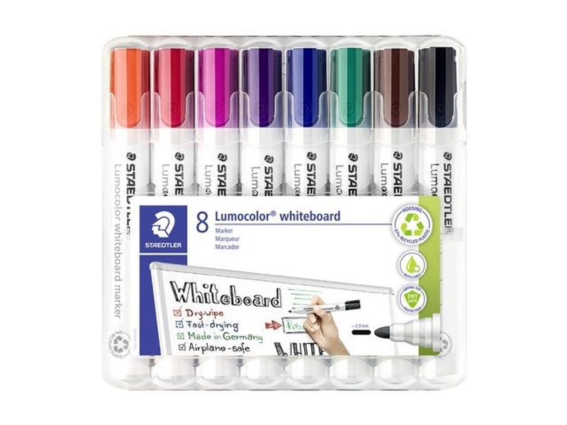 Whiteboardpenna LUMOCOLOR 351 rund 8/fp