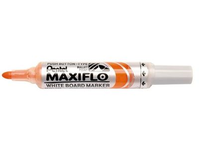 Whiteboardpenna PENTEL Maxiflo rund ora