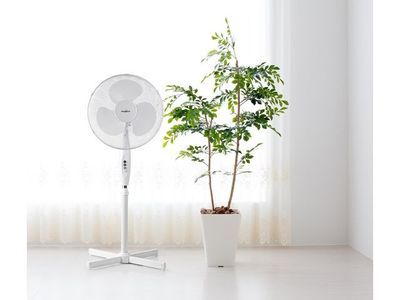 Stativfläkt NEDIS 40 cm 45W plast vit