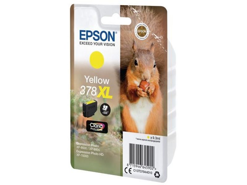 Bläckpatron EPSON T3788 XL gul