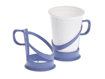 Grepp till plastbägare 18, 21cl blå