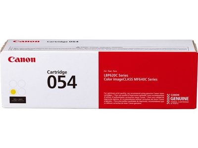 Toner CANON 054 1,2K gul