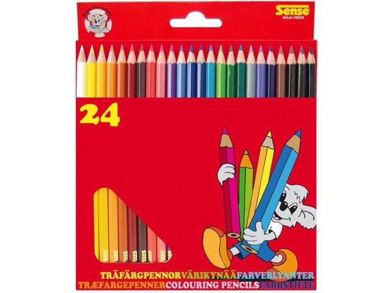 Färgpennor SENSE 24/fp
