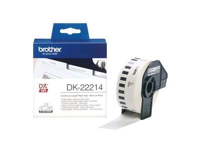 Etikett BROTHER DK22214 12mm x 30, 48m