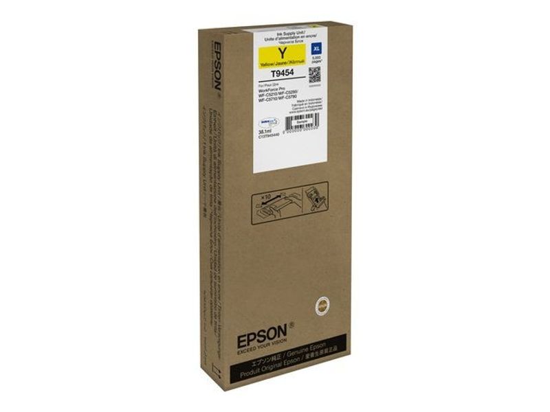 Bläckpatron EPSON C13T945440 XL gul