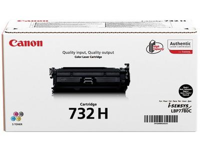 Toner CANON 732 HC 12K svart