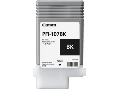 Bläckpatron CANON PFI-107BK svart