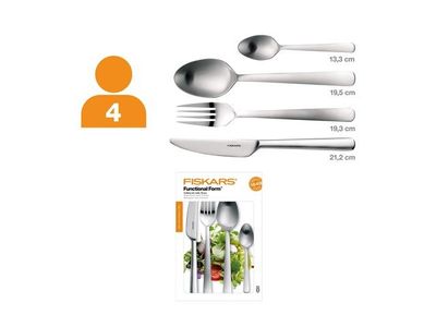 Bestickset FISKARS gåvoask 16/fp