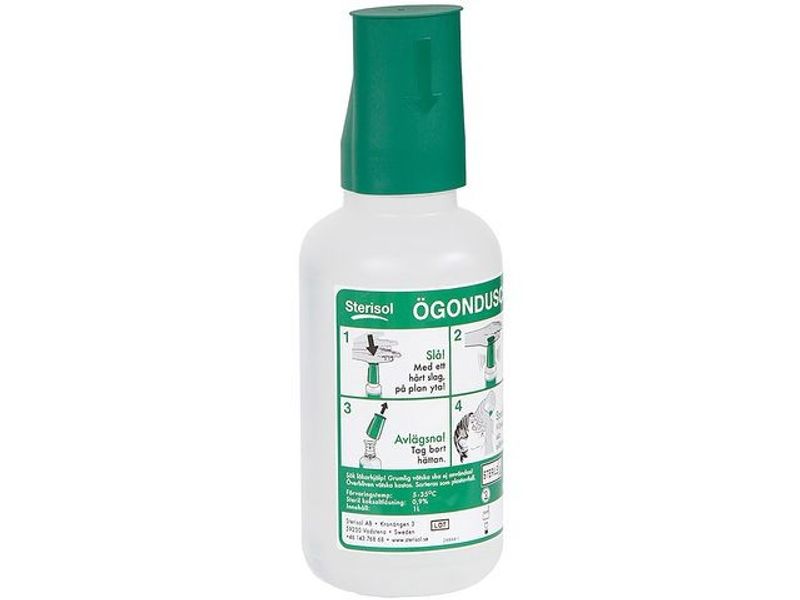 Ögondusch STERISOL refill 1L