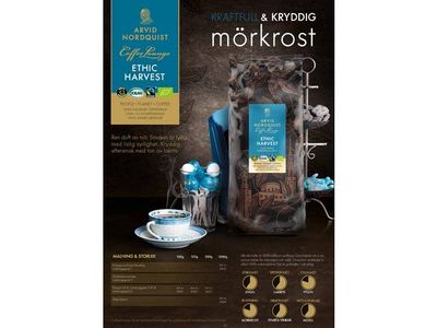 Kaffe ARVID.N Ethic mörkrost autom 1kg