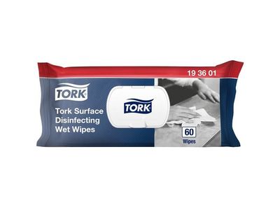 Ytdesinfektionsduk TORK 60/fp