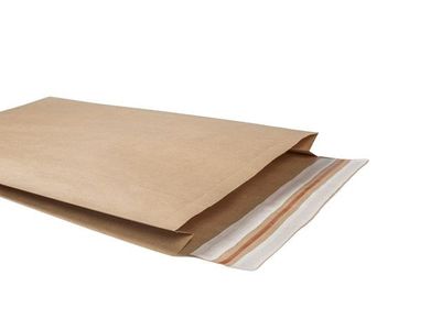 E-handelspåse Papper M 340x80x420 250/fp