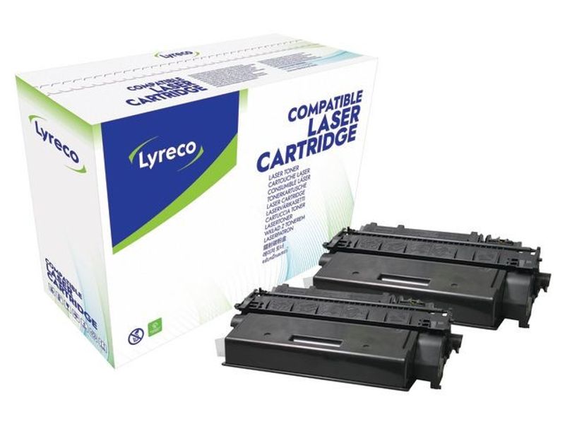 Toner LYRECO HP CF280X 6,9K svart 2/fp