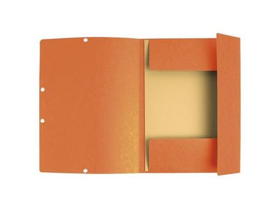 Gummibandsmapp EXACOMPTA 3-kl ECO orange
