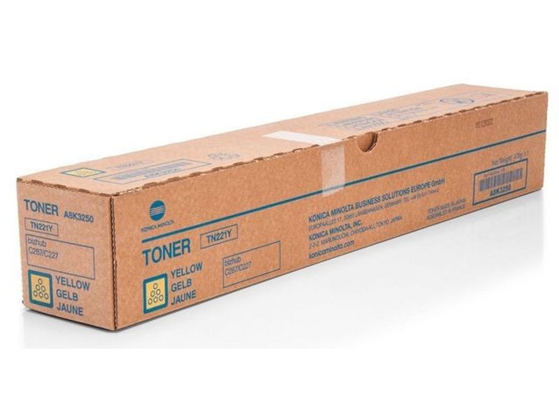 Toner MINOLTA A8K3250 21K gul