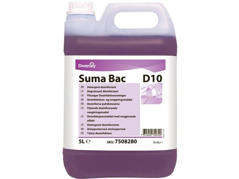 Rengöringsmedel SUMA Bac conc D10 5L