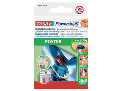 Powerstrips TESA Poster 20/fp