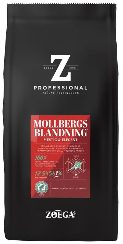 Kaffe ZOÉGAS Bönor Mollbergs 750g