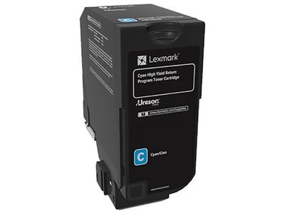 Toner LEXMARK 74C2HC0 12K cyan