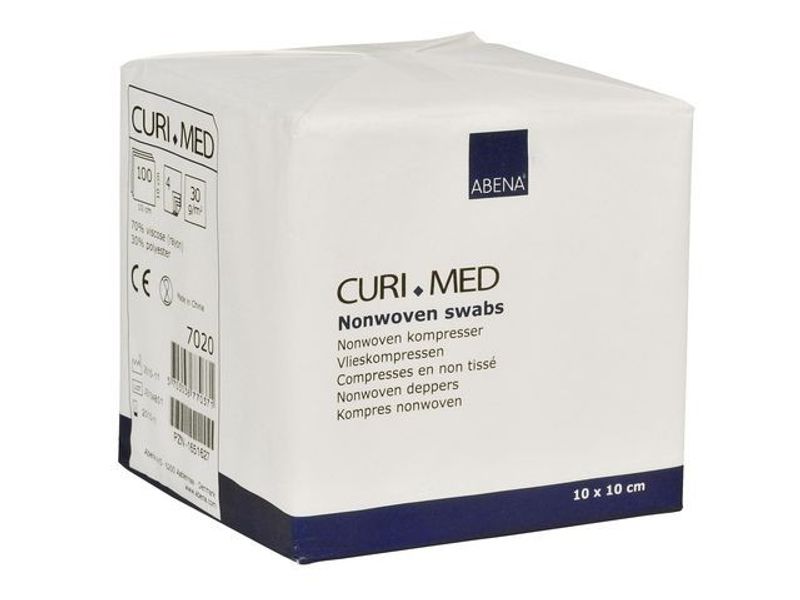 Kompress CURIMED NW 4l 10x10cm 100/fp