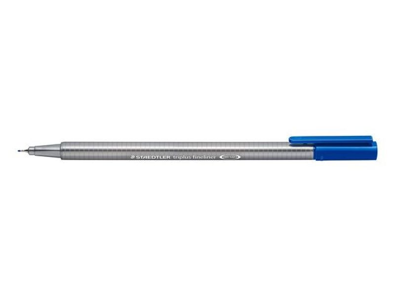 Fineliner STAEDTLER triplus blå