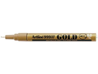 Märkpenna ARTLINE 999XF rund 0,8 guld