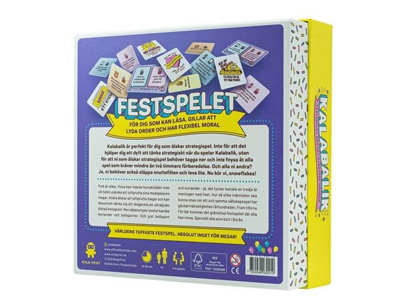 Spel NINJA PRINT Kalabalik