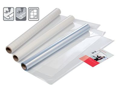 Whiteboard NOBO 80x60cm vit folie 25ark