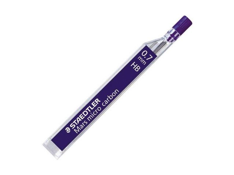 Reservstift STAEDTLER 0,7mm HB 12/fp