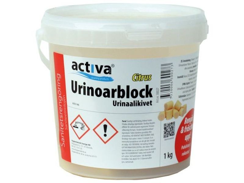 Urinoarblock ACTIVA Citron (ca 50st) 1kg