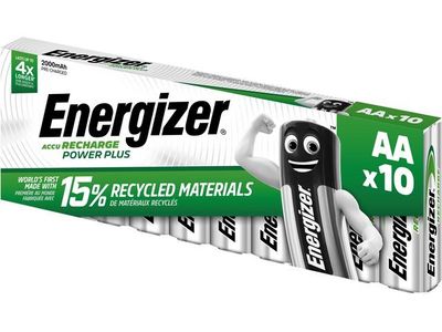 Batteri Laddbar ENERGIZER P-P AA 10/fp