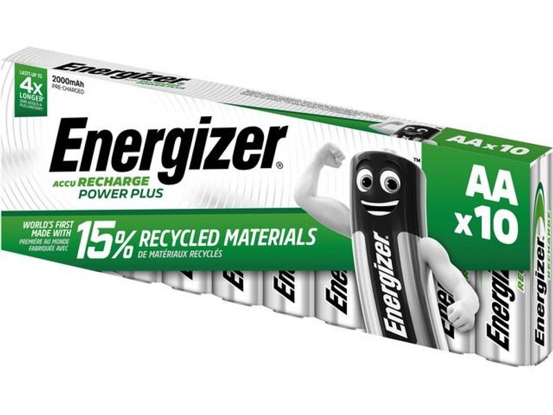 Batteri Laddbar ENERGIZER P-P AA 10/fp