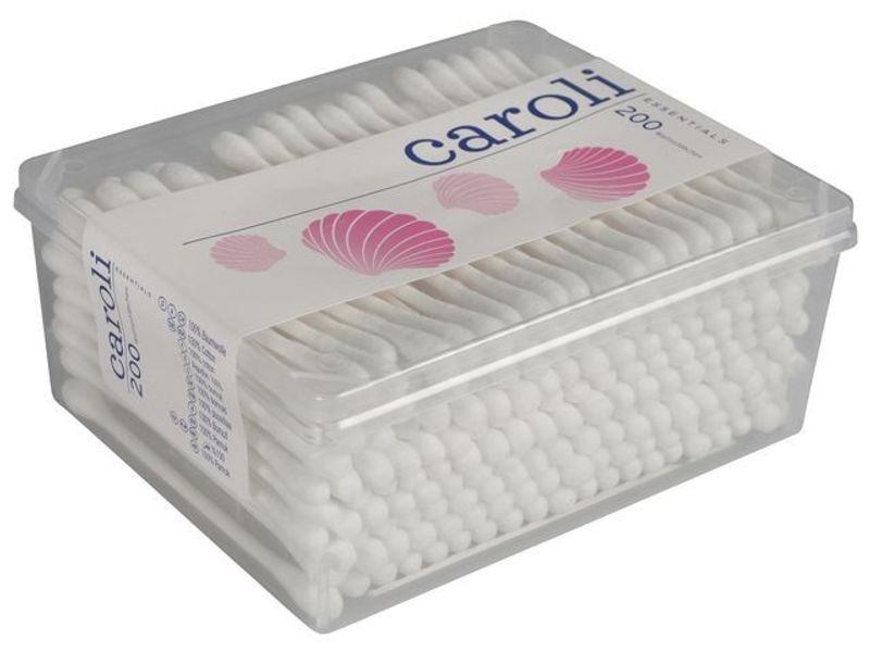 Öronpinne med bomullstoppar 7,5cm 200/fp