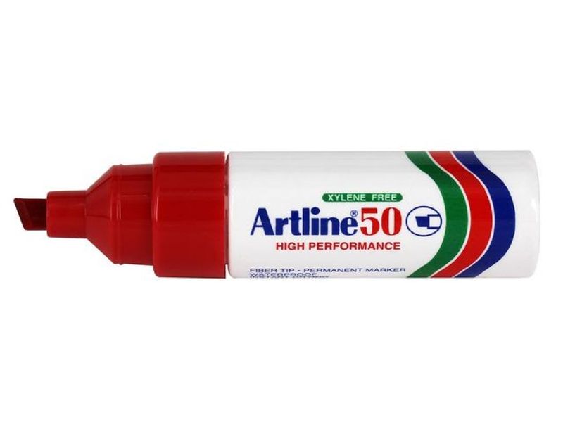 Märkpenna ARTLINE 50 perm. 3-6mm röd