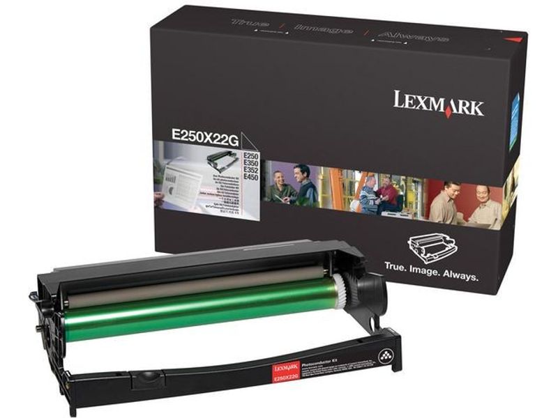 Fotoenhet LEXMARK E250X22G 30K svart